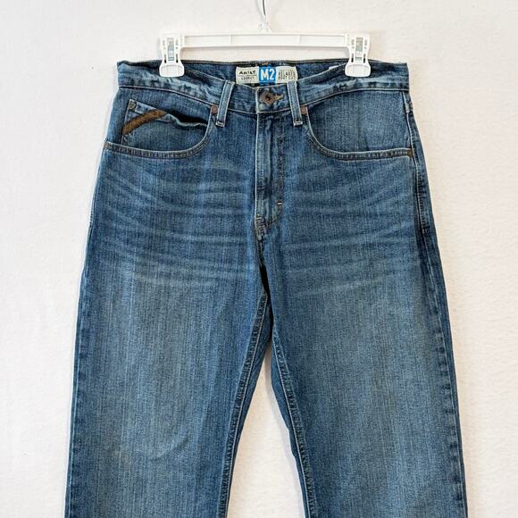 Ariat Traditional Relaxed Bootcut Jeans Mens 31x34 Brandon Legacy M2 - Picture 3 of 9
